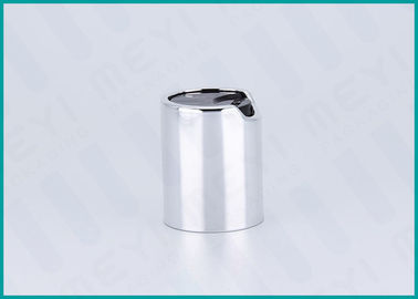 Silberne Shampoo-Kappen-Plastikflaschenkapsel der Disketten-Spitzen-Kappen-24/415 für Seifen