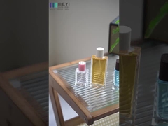 Custom Logo Glas Parfüm Flaschen Krampfadern Sprühpumpe Verpackung in verschiedenen Formen Farben 30ml-100ml