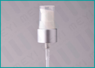 Silberne kosmetische Behandlungs-Pumpen, 20/410 Plastikpumpen-Zufuhr für Grundlage