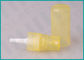 Gewellte Plastikspray-Pumpe des Gelb-18mm mit Kappe, Pumpen-Herr Sprayer 