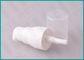 Weiße Plastikgrundlagen-Pumpen-Zufuhr-glatte Schließung mit halber Kappe pp.