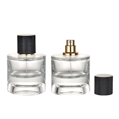 Klassische Matte Parfümbox mit benutzerdefiniertem Logo Luxus Sprühpumpe Elegante Glasflasche