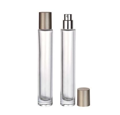Luxuriöse weiße, glänzende Parfüm-Reisetestflasche mit individuellem Logo
