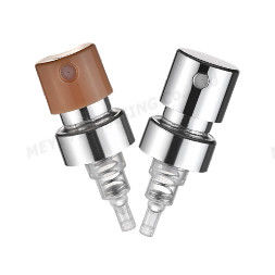 Custom Logo Gold oder Silber Parfüm Nebel Sprühpumpe 0,075 ml Sprühvolumen für Crimp Flasche