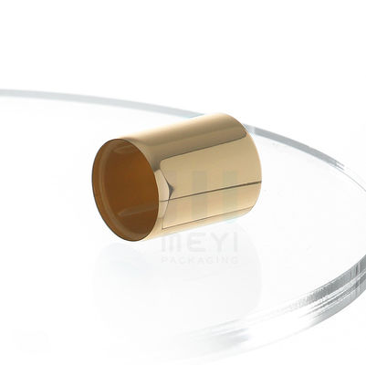Leichtgewichtige Parfümflaschenkappen in Gold Aluminium Farbe mit Crimp Version Hals Finish